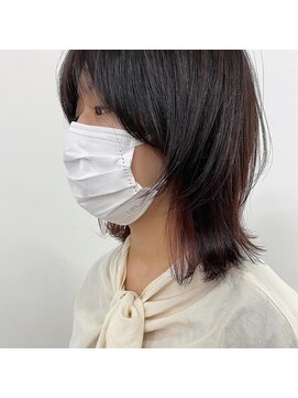 キー(kii) ウルフカット × インナーカラー 福岡 天神 今泉 薬院