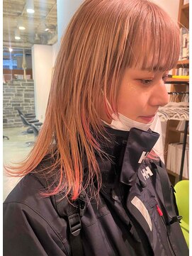 バローチェ 大阪 堀江(Barouche) 【Barouche/中島綾子】　ブロンドベージュ　ウルフ　堀江