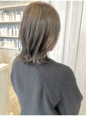 福山市美容室Caary くびれレイヤーボブ ニュアンススタイル