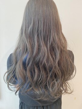 オルロバイイザ(ORLO by IZA) グレージュ×インナーブルー