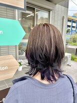 シルビジュー(Cills Bijou)&nbsp;☆ミディアムウルフレイヤー＆紫陽花グラインナーカラー☆