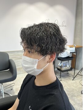 リーオオサカ(Lee Osaka) 【モモカ】2wayバング×波巻きスパイラルパーマ