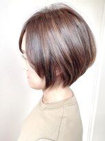 ステアケース 武蔵小杉店(stair:case)&nbsp;大人かわいい/ショートボブ/前髪あり/ハイライトカラー/20代30代