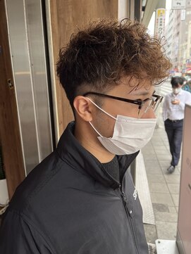 アヴァンス 天王寺店(AVANCE.) MEN'S HAIR 癖毛を活かしたスペインカール風