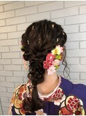 袴×ヘアセット
