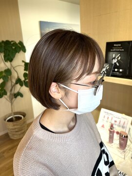 エム インターナショナル 白岡 キュート(EMU international CUTE) ショートボブ初めてのハイライトカラー/20代/30代/白岡