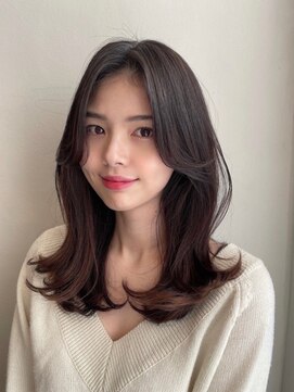 コア 梅田(Core) 髪質改善 艶髪 愛され 韓国風 前髪カット 小顔　梅田