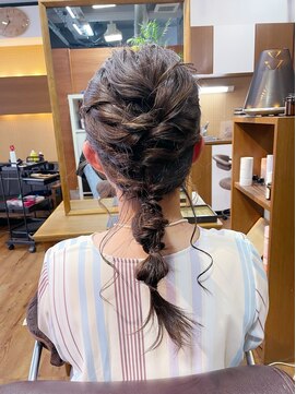 タイズセカンドインパクト(ties second impact) 編みおろしスタイル