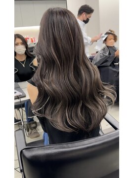 ジルブラン(JIL BLAN) ハイライトバレイヤージュダブルカラー20代30代40代グレージュ