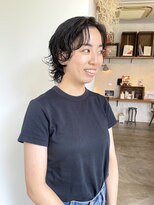 ヘアーアイストゥーレ(HAIR ICI TRE)&nbsp;パーマ　ヘルシースタイル レイヤーパーマ　担当渡辺聖