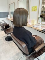 バサ 鷺ノ宮店(BASSA)&nbsp;【スタイル】オリーブベージュ×ボブ