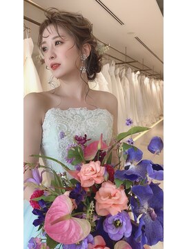 ヘアーアンドメイク ルシア 梅田茶屋町店(hair and make lucia) ウエディングヘア