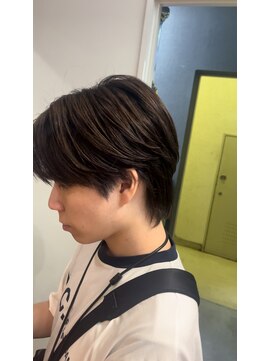 クロムトウキョウ ザ バーバー 新宿本店(CHROM TOKYO the Barber) ナチュラルセンターパート