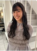 #ロングパーマ #ゆるパーマ