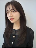 【GARDEN】田中麻由 大人可愛い顔周り柔らかレイヤーロング