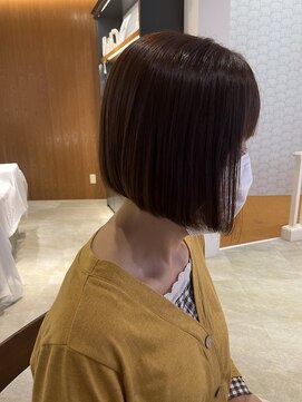 サラビューティーサイト 志免店(SARA Beauty Sight) 【琉希也style】小顔ワンレンボブ