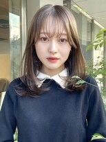 ビュートリアム 南青山(BEAUTRIUM)&nbsp;ワンカールレイヤー 顔周りレイヤーカット ブリーチなしイルミナ