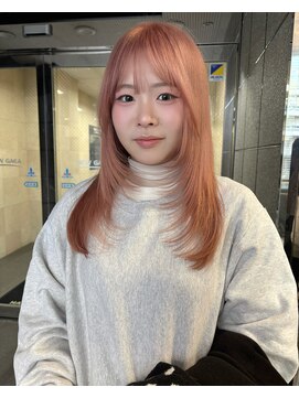 ペイププロドアイコン 博多(Peyp prod ICON) 【SANA】ハッシュカット　×   ペールピンクベージュ