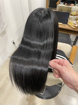 美髪専門サロン バイ マイル(美髪専門サロン by mile) 縮毛矯正後のケアに【アルカリ酸熱トリートメント】