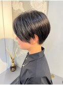ショート/ハンサムショート/カット/暗めカラー/高松