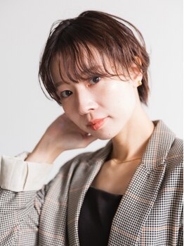 ヴィーナス 宇品店(Ve-nus)の写真/女性の美しさを引き出すショート・ボブスタイルが得意なサロン♪こだわりの骨格矯正カットで、小顔効果も◎