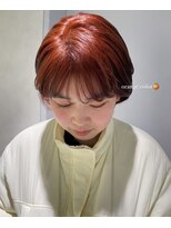 short style/orange color