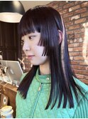 【Vicky指名】ステップ姫カットカシスレッドカラー登戸