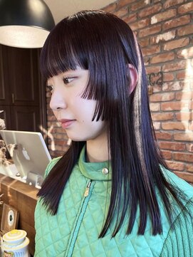 ボコカ(bococa) 【Vicky指名】ステップ姫カットカシスレッドカラー登戸