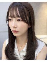 ロンドアヴァントゥス 池袋(Lond aventus)&nbsp;韓国レイヤー/韓国風/ボブ/髪質改善/黒髪/ブリーチなし〔池袋〕