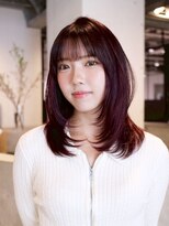 アイティーバイアルバム 藤沢店(IT by ALBUM) ロング顔周りレイヤー前髪カット韓国ヘア美髪_ba553612