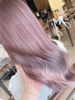 アマトウキョウスマートサロン(AMA TOKYO×Smart Salon)&nbsp;ミルクティーピンク　艶巻き　韓国風