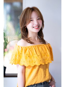 ヘアドゥ ベイタウン店(hair do) ミディアムレイヤー