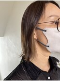 さりげないオシャレ＝インナーカラー