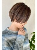 コンパクトショートボブ
