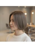 シルキーグレージュボブ