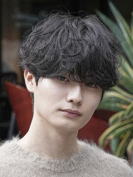 フィフス 仙台(fifth) 仙台シャドウパーマ波巻きスパイラルパーマ刈り上げマッシュ30代