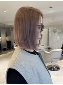 ハイトーン◎ラベンダーグレージュ