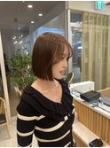 【自由が丘】収まりぱつっとボブ