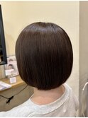 【グレージュカラー】暗めカラー/グランマッシュ/中島