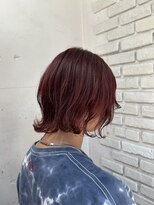 ビランチェ 池袋(bilancia)&nbsp;チェリーレッド　ミディアムレイヤー