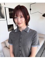 ラヴィズム 長岡店(LUVISM)&nbsp;◎韓国ヘアー顔周りレイヤーダブルカラーおくれ毛前髪長岡/新潟