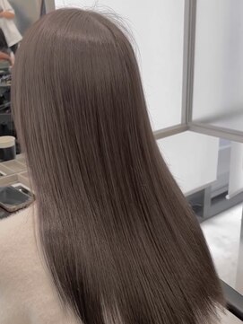 ロンドミラー 博多店(Lond Mirror) 大人ガーリーダークアッシュ20代30代40代ミディアムレイヤー！