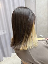 ラメル(RAMEL) コントラストありインナーカラー