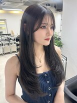 ルアン 大分駅店(ruen) 顔周りレイヤー/透明感カラー/髪質改善トリートメント