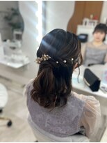 ルノンルージュ(Renon Rouge)&nbsp;ハーフアップ