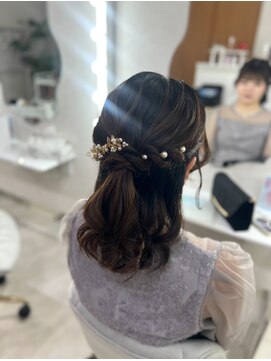 ルノンルージュ(Renon Rouge) ハーフアップ