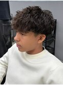 波巻きスパイラル/シャドウパーマ/フェザーパーマ/men's/メンズ