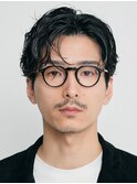 フェザーショートフェザーパーマニュアンスパーマショートヘア