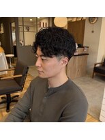 アルマヘアー(Alma hair by murasaki) ◎カール強めのメンズパーマスタイル◎