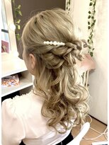 ジェミータ 横浜&nbsp;ふわふわハーフアップ【横浜/ヘアセット/着付け/ヘアメイク】